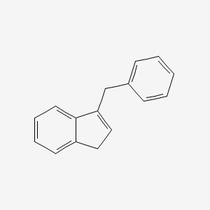molecular formula C16H14 B14033459 3-Benzyl-1H-indene 