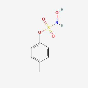 molecular formula C7H9NO4S B14033466 p-Tolyl hydroxysulfamate 