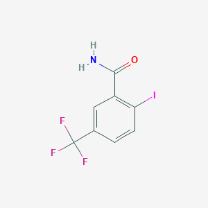 2-Iodo-5-(trifluoromethyl)benzamide