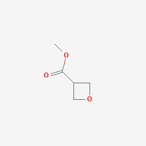 molecular formula C5H8O3 B1403357 Methyl oxetane-3-carboxylate CAS No. 1638760-80-1