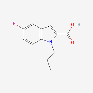 5-fluoro-1-propyl-1H-indole-2-carboxylic acid