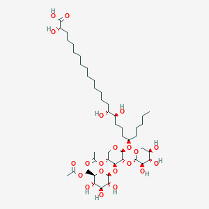 molecular formula C46H82O21 B140337 Glykenin IV CAS No. 134479-76-8