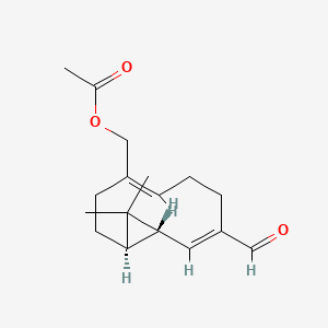 molecular formula C17H24O3 B14033956 Volvalerenal E 