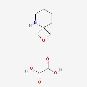 molecular formula C9H15NO5 B1403425 2-Oxa-5-azaspiro[3.5]nonane oxalate CAS No. 1706462-77-2