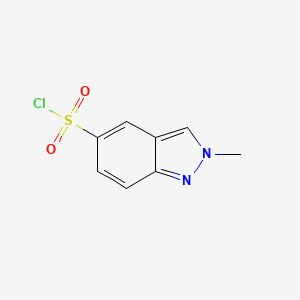 2-Methyl-2H-indazole-5-sulfonyl chloride