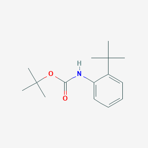 molecular formula C15H23NO2 B14034497 tert-butyl N-(2-tert-butylphenyl)carbamate 