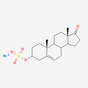 molecular formula C19H27NaO5S B14034596 Sodium prasteronesulfate 
