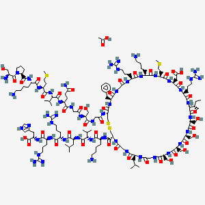 molecular formula C145H248N50O44S4 B14034635 Nesiritide (acetate) 