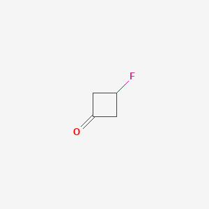 molecular formula C4H5FO B1403474 3-Fluorocyclobutan-1-one CAS No. 1415342-84-5