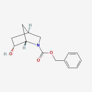 molecular formula C14H17NO3 B14034740 exo-2-Cbz-6-hydroxy-2-azabicyclo[2.2.1]heptane 