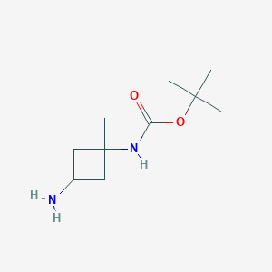 cis-(3-Amino-1-methyl-cyclobutyl)carbamic acid tert-butyl ester
