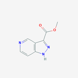 molecular formula C8H7N3O2 B1403492 Methyl 1H-pyrazolo[4,3-C]pyridine-3-carboxylate CAS No. 1363382-84-6