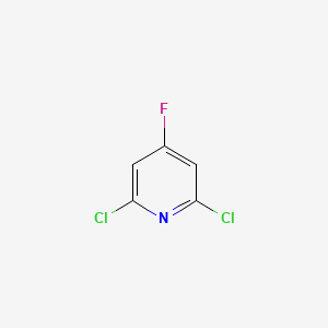 molecular formula C5H2Cl2FN B1403558 2,6-Dichloro-4-fluoropyridine CAS No. 52074-49-4