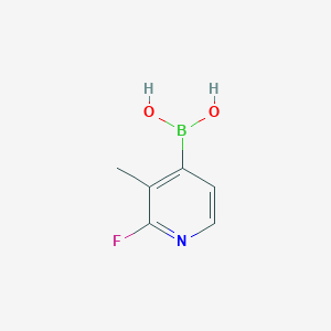 molecular formula C6H7BFNO2 B1403563 2-Fluoro-3-methylpyridine-4-boronic acid CAS No. 1451391-34-6
