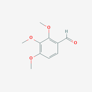 molecular formula C10H12O4 B140358 2,3,4-Trimethoxybenzaldehyde CAS No. 2103-57-3