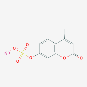 molecular formula C10H8KO6S B014036 4-Methylumbelliferyl sulfate potassium salt CAS No. 15220-11-8