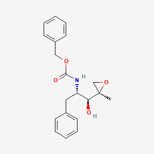 molecular formula C20H23NO4 B14036017 benzyl ((1S,2S)-1-hydroxy-1-((R)-2-methyloxiran-2-yl)-3-phenylpropan-2-yl)carbamate 