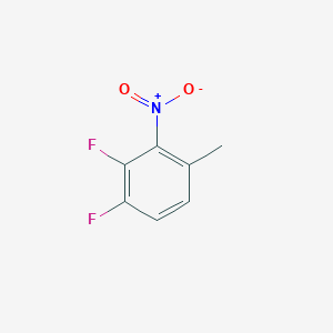 molecular formula C7H5F2NO2 B1403633 1,2-二氟-4-甲基-3-硝基苯 CAS No. 1422193-81-4