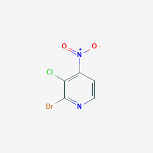 molecular formula C5H2BrClN2O2 B1403640 2-Bromo-3-chloro-4-nitropyridine CAS No. 1805138-23-1