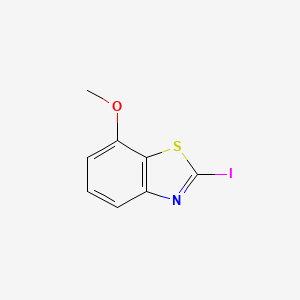 molecular formula C8H6INOS B1403642 2-Iodo-7-methoxybenzo[d]thiazole CAS No. 1188248-31-8
