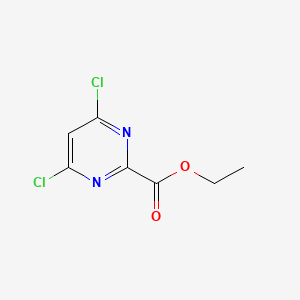 molecular formula C7H6Cl2N2O2 B1403644 Ethyl 4,6-dichloropyrimidine-2-carboxylate CAS No. 56032-01-0