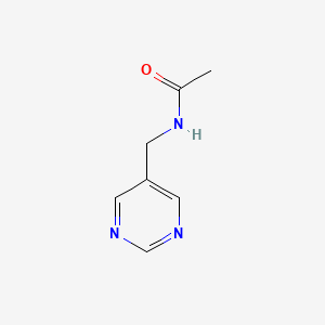 molecular formula C7H9N3O B1403683 N-(嘧啶-5-基甲基)乙酰胺 CAS No. 1588441-38-6
