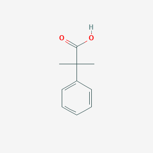 molecular formula C10H12O2 B140370 2-Phenylisobutyric acid CAS No. 826-55-1