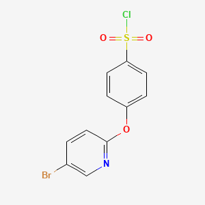 4-(5-Bromo-2-pyridyloxy)benzenesulfonyl chloride