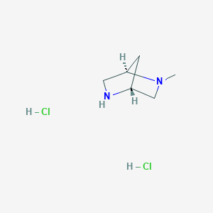 (1R,4R)-2-methyl-2,5-diazabicyclo[2.2.1]heptane dihydrochloride