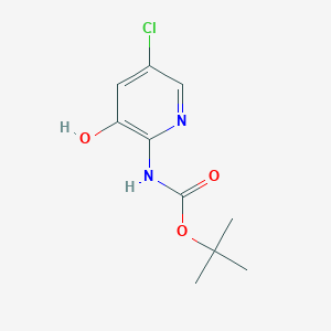 2-(Boc-amino)-5-chloro-3-hydroxypyridine