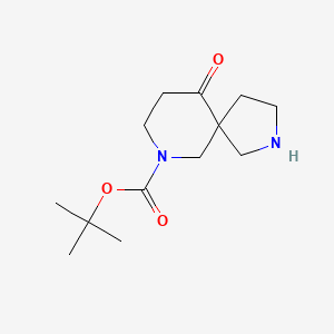 molecular formula C13H22N2O3 B1403790 7-Boc-10-oxo-2,7-diaza-spiro[4.5]decane CAS No. 1363380-92-0
