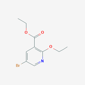 molecular formula C10H12BrNO3 B1403805 ethyl 5-bromo-2-ethoxynicotinate CAS No. 1310416-59-1