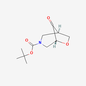 (1R,5S)-3-Boc-6-oxa-3-azabicyclo-[3.2.1]octane-8-one