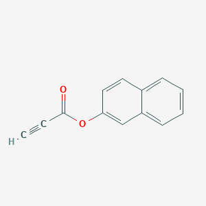 molecular formula C13H8O2 B1403824 2-萘基丙炔酸酯 CAS No. 91805-17-3