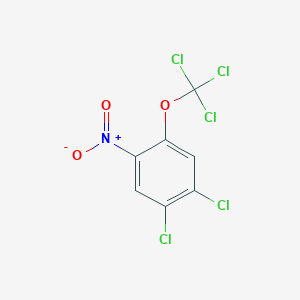 1,2-Dichloro-4-nitro-5-(trichloromethoxy)benzene