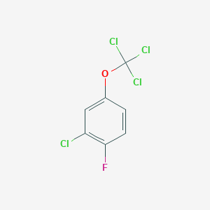 2-Chloro-1-fluoro-4-(trichloromethoxy)benzene