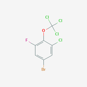 5-Bromo-1-chloro-3-fluoro-2-(trichloromethoxy)benzene
