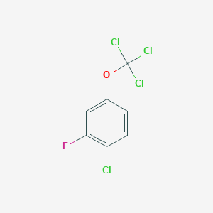 1-Chloro-2-fluoro-4-(trichloromethoxy)benzene