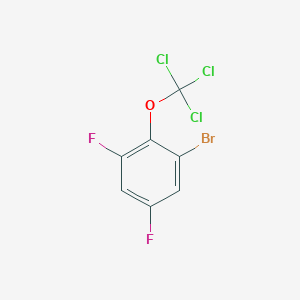 1-Bromo-3,5-difluoro-2-(trichloromethoxy)benzene