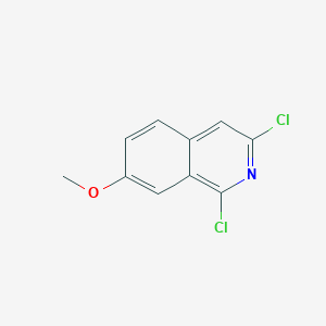 molecular formula C10H7Cl2NO B1403883 1,3-二氯-7-甲氧基异喹啉 CAS No. 24623-40-3