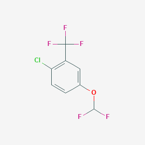 1-Chloro-4-(difluoromethoxy)-2-(trifluoromethyl)benzene