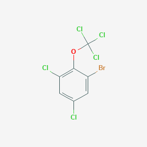 1-Bromo-3,5-dichloro-2-(trichloromethoxy)benzene