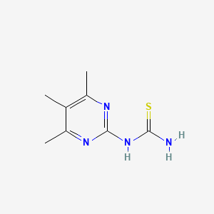 N-(4,5,6-Trimethylpyrimidin-2-yl)thiourea