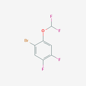 1-Bromo-2-(difluoromethoxy)-4,5-difluorobenzene