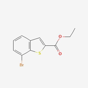 molecular formula C11H9BrO2S B1403927 Ethyl 7-bromo-1-benzothiophene-2-carboxylate CAS No. 1355171-39-9