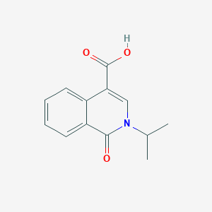 molecular formula C13H13NO3 B1403943 2-Isopropyl-1-oxo-1,2-dihydroisoquinoline-4-carboxylic acid CAS No. 1352524-64-1