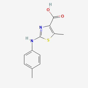 5-Methyl-2-p-tolylaminothiazole-4-carboxylic acid