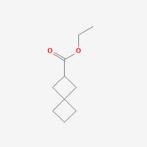 molecular formula C10H16O2 B1403992 Ethyl spiro[3.3]heptane-2-carboxylate CAS No. 1255098-89-5