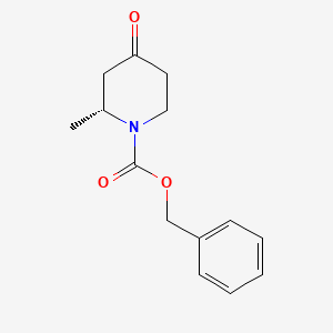(R)-Benzyl 2-methyl-4-oxopiperidine-1-carboxylate