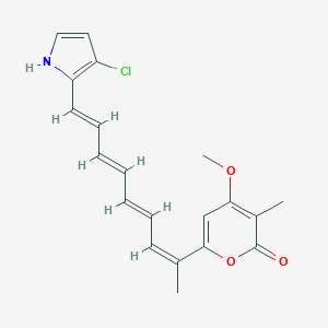 molecular formula C20H20ClNO3 B140401 Rumbrin CAS No. 150206-14-7